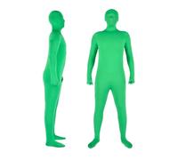 wefenad - Traje de cuerpo completo para fotografía de cuerpo completo, color verde Chromakey, disfraz elástico para PVideo, festival de efectos especiales, cosplay, carnaval, 170 cm de altura