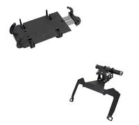 WEFOLCC Accesorios De Motocicleta Soporte De Teléfono Delantero Soporte De Placa De Navegación para Forza 350 2020 2021 (Black 2)