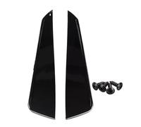 WEFOLCC Alerón Divisor Aire Lateral Parachoques Delantero Negro para Benz para Mercedes W176 A180 A200 A220 A250 Amg A45 Clase A 2016-2018 2 Piezas Alerón Delantero