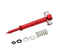 WEFOLCC Carburador Motocicleta CNC Fácil Ajustable Aire Combustible Tornillo Mezcla para Y&amaha WR250F WR426F WR450F YFZ450 YZ250F YZ426F YZ450F Accesorios Motocicletas(Red)
