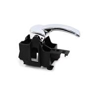 WEFOLCC Cubierta cerradura manija puerta interior automóvil delantera trasera izquierda derecha para Nissan para Navara D40 para Pathfinder R51 2004-2014 (Front Right)