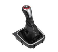 WEFOLCC Funda Protectora Para Pomo De Cambio De 6 Velocidades Para F&iat Para Talento (repuestos) Pomos Para Palanca Coche(Red)