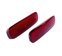 WEFOLCC Para Citroën C1 C5 Para Peugeot 107 206 607 Para Expert 2x Reflector De Parachoques Trasero Rojo