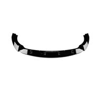 WEFOLCC Para Mercedes Clase A W176 2013 2014 2015 Parachoques Delantero Inferior Alerón Divisor Difusor Cubierta Protectora ABS Tuning Alerón Delantero(Glossy Black)