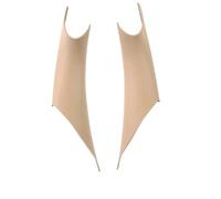 WEFOLCC Para Serie 3 4 M3 M4 F30 F80 F31 F32 F33 F34 F35 F36 F82 Cubierta Manija Interior Puerta Trasera Delantera Tirador Interior De Automóvil (2PCS Beige 2PCS)