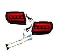 WEFOLCC Para Toyota Para Land Cruiser Para Prado 150 LC150 FJ150 GRJ150 2010-2019 Reflector Parachoques Trasero Luces LED Traseras Luces Freno Intermitentes (Red Lens)