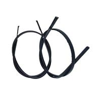 WEFOLCC Para Toyota para Yaris Hatchback 2014-2018 755520D082 755510D132, Moldura De Goma para Techo Lateral, 2 Unidades. Sellos Puertas Y Ventanas