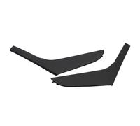 WEFOLCC Para VW Para Golf 6 GTI MK6 2009 2010 2011 2012 2013 2014 Accesorios Para El Interior Del Coche Cubierta De La Manija De La Puerta Panel Embellecedor (Black 1 pair)