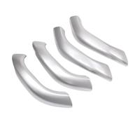 WEFOLCC Para X1 F48 2016-2018 Para X2 F47 2018 ABS 4 Uds Embellecedor De Manija De Puerta Interior De Coche Accesorios De Coche (Plata)