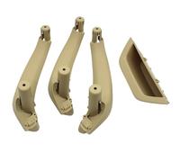 WEFOLCC Para X3 X4 F25 F26 2010-2016 LHD RHD 4PCS SET Interior Car Door Handle Cover Panel Replacement (RHD Beige Set)
