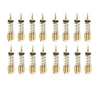 WEFOLCC para Y&amaha FJ1100 FJ1200 FZ600 FZ750 FZR1000 FZR400 FZR600 FZR750 FJ FZ FZR 600 1100 Tornillo Aire Ajuste Relación Combustible Carburador Accesorios Motocicletas(16 Set)