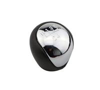 WEFOLCC Pomo De Cambio De Marchas Manual De 5 Velocidades Para Kia Para Forte Para Soul Pomos Para Palanca Coche(Chrome)