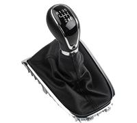 WEFOLCC Pomo De Palanca De Cambios 6 Velocidades para Opel para Astra 2009 2010 2011 2012 2013 2014 con Funda De ABS Y Cuero Sintético Agarre Mejorado