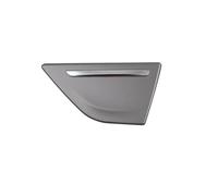 WEFOLCC Reemplazo la cubierta del cenicero para Serie 7 G11 G12 730Li 740Li 750Li 760Li 2016-2022 Interior del automóvil Puerta trasera plateada (Model C Gray Left)