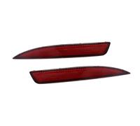 WEFOLCC Reflector De Luz Trasera Para Parachoques Luz De Advertencia 1K8945105B Para VW Para Scirocco Para R/R-Line 2009 2010 2011 2012 2013 2014 (Pair)