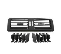 WEFOLCC Rejilla De Ventilación del Aire Acondicionado Tablero Central Delantero para Mercedes para Benz W251 Clase R R300 R320 R350 R400 R500 Salida Aire Acondicionado(Black,A)