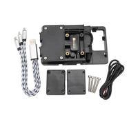 WEFOLCC Soporte De Navegación para Motocicleta con Carga USB para Teléfono Móvil para para Ninja Z1000 SX Z1000SX 2017-2020 (Navigation Bracket)