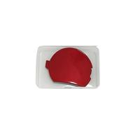 WEFOLCC Tapa del Gancho De Remolque para Parachoques Delantero para Mazda 6 para Atenza 2017 2018 2019 Enganches De Remolque(Red)