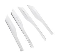 WEFOLEN Embellecedor Cubierta Tira Manija Reposabrazos Puerta Interior Coche Para Mitsubishi Para Outlander 2013-2021 Tirador Puerta Interior Coche(Plata)