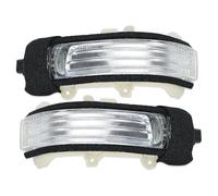 WEFOLEN Espejo Retrovisor Completo Luz Indicadora De Señal De Giro para Espejo Retrovisor De Coche para Toyota para AURIS 2010 2011 2012 Conjunto Retrovisor(1pair)