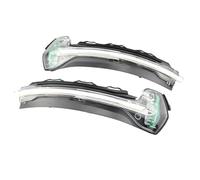 WEFOLEN Intermitente LED Retrovisor Lateral Para A3 8V S3 RS3 2013 2014 2015 2016 2017 Indicador Espejo Lateral(Crystal white)