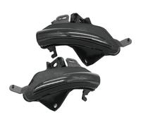 WEFOLEN Intermitentes LED Dinámicos Espejo Lateral Para IS350 IS250 IS300 CT200H LS460 LS460L LS600H IS200T Indicador Espejo Lateral(Black)