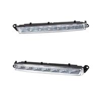 WEFOLEN Lámpara Luz Antiniebla Luces Antiniebla De Conducción Diurna 1649060451 1649060351 DRL para Mercedes para Benz X164 GL320 GL350 GL450 GL550 ML63 AMG X166 2007-2013(Izquierda y Derecha)