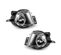 WEFOLEN Luces Antiniebla Luz Antiniebla Delantera Cubierta De Faros Antiniebla Para Parachoques Delantero Para E90 E91 323i 325i 328i 330i 335i 2005-2008(Clear Lens)
