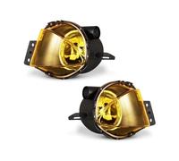 WEFOLEN Luces Antiniebla Luz Antiniebla Delantera Cubierta De Faros Antiniebla Para Parachoques Delantero Para E90 E91 323i 325i 328i 330i 335i 2005-2008(Golden Yellow Lens)