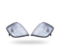 WEFOLEN Luces Antiniebla Luz De Giro Para Faros Antiniebla Delanteros, Luz Amarilla Y Blanca Para Mercedes W140 Clase S S320 S420 S500 S600 1991-1998(White 1 pair)