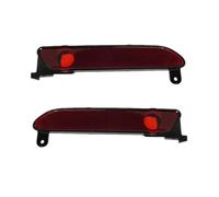 WEFOLEN Luces Antiniebla Para Toyota RAV4 2021 2022 Reflector De Parachoques Trasero De Coche Luz Trasera De Freno De Parada Señal De Giro Lámpara Antiniebla Carcasa Roja(Izquierda y derecha)