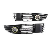 WEFOLEN Luces Antiniebla Para VW Para Passat B5.5 2001 2002 2003 2004 2005 2 Piezas Faros Antiniebla Parachoques Delantero Rejilla Cubierta De Luz Antiniebla Luces Antiniebla