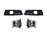 WEFOLEN Luces Antiniebla Para VW Para Passat CC 2008 2009 2010 2011 2012 3C8853665C 3C8853666C Rejilla De La Lámpara Delantera Del Coche Parachoques Delantero Luz Antiniebla(4 PIEZAS)