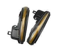 WEFOLEN Luces Intermitentes Laterales Dinámicas LED Para Toyota RAV4 XA50 2019 2020 Para Highlander XU70 Para Alphard Para Vellfire Para Tacoma N300 Indicador Espejo Lateral(Dark brown)