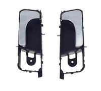 WEFOLEN Manijas Puerta Interiores Izquierda/derecha 96548116 96548115 Para Buick Para Excelle 2007 2008 2009 2010 2011 2012 2013 Tirador Puerta Interior Coche(Chrome Left Right)