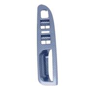 WEFOLEN Panel Interruptor Espejo Retrovisor Ventana Principal Cubierta Bisel Embellecedora 3C1867171 Para VW Para Passat 2006-2010 2.0L 3.6L Tirador Puerta Interior Coche(Carbon fiber pattern)