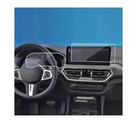 WEFOLEN para B&MW X3 G01 X4 G02 2022-2023 Película Protectora Pantalla Vidrio Templado Antiarañazos 12,3 Pulgadas con Navegación GPS E Instrumentos Coche Protector Pantalla para GPS(Low Match)