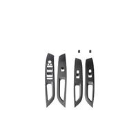 WEFOLEN Para Hyundai Para Tucson NX4 2022 2023 2024 Volante A La Izquierda Cubierta Botón Interruptor Ventana Coche Embellecedor Tirador Puerta Interior Coche(LHD Wood)