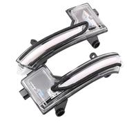 WEFOLEN Para Mazda 3 Para Axela Para Mazda 6 Para Atenza 2017-2018 Indicador Espejo Lateral Secuencial Señal Giro LED Dinámico Indicador Espejo Lateral(Crystal)