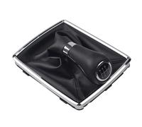 WEFOLEN Para Mercedes Para Benz W204 C204 C63 C300 C250 W207 A207 W212 2008-2014 6 Velocidad Negro Pomo Palanca De Cambio Bota Polainas(6Speed-8mm)