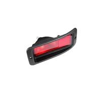 WEFOLEN Para Mitsubishi Para Pajero Para Montero Sport 1999-2008 Parachoques Trasero Luz Trasera Señal Advertencia Lámpara Antiniebla Lente Roja Izquierda Derecha(izquierda)