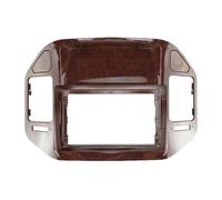 WEFOLEN para Mitsubishi para Pajero V73 V60 V68 2004-2011 Adaptador De Panel De Radio Caja CANbus Kit De Panel De Instalación Tablero(Only Frame Mahogany)