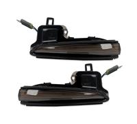 WEFOLEN Para Toyota Para Tacoma RAV4 Para Highlander Para Alphard Para Vellfire Intermitente Lateral LED Secuencial Dinámico Indicador Espejo Lateral(Black Lens)