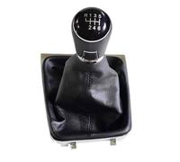WEFOLEN Para VW Para Golf 7 MK7 2013 2014 2015 2016 2017 Pomo De Cambio De Marchas MT De 5 6 Velocidades Con Funda De Polaina Completa HandBall(6 Speed)