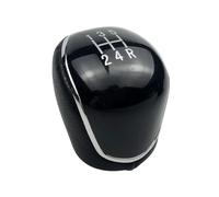 WEFOLEN Pomo Palanca De Cambios Para Coche Funda Protectora Para Maletero Collar Para Ford Para Mondeo 4 Mk4 IV 2007 2008 2009 2010 2011 2012 2013 2014(5 Speed Black Knob)