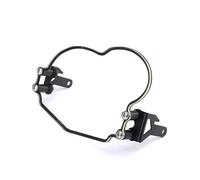 WEFOLEN Protector De Faros Delanteros Motocicleta G650GS Para SERTAO 2011-2017, Cubierta Protectora Aluminio Para Rejilla Cabeza Protector Faros Delanteros Motocicleta(Transparent)