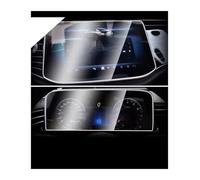 WEFOLEN Protector De Pantalla De Vidrio Templado Panel Táctil Y Centro Navegación GPS del Coche para Mercedes para Benz Clase E 2024 Protector Pantalla para GPS(Dashboard and GPS)