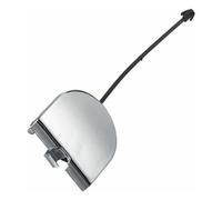 WEFOLEN Tapa del Gancho De Remolque del Parachoques Trasero para Fiat 500 2007-2012 Cubierta Gancho Remolque