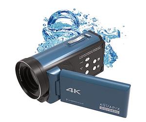 WeG asypix WDV5630 Greyblue Camcorder 7,6 cm 3 Inch 13 MP Grey-Blue