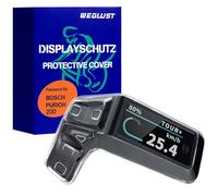 WEGLUST Protector de pantalla para Bosch Purion 200, transparente e impermeable, protección contra golpes y arañazos (1 unidad)